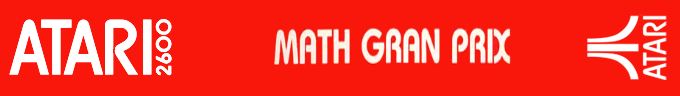 Math logo for Atari 2600